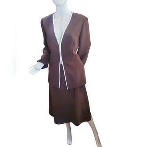Gruppo Marly's Jacket And Skirt Combo, Size 44